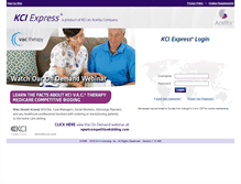 Tablet Screenshot of kciexpress.com